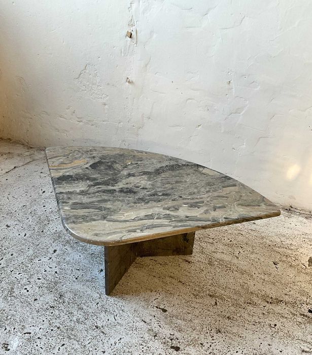 Stolik marmur lata 70 80 vintage design #135