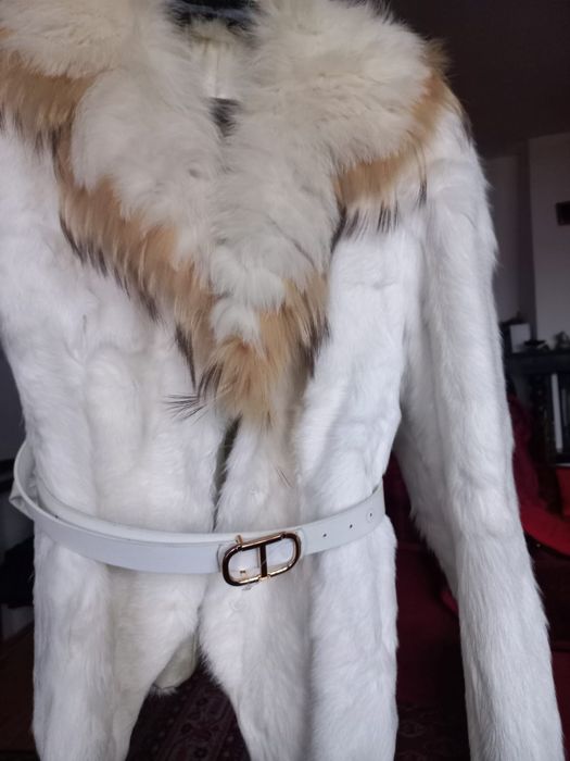 Futro naturalne nowe rozm L