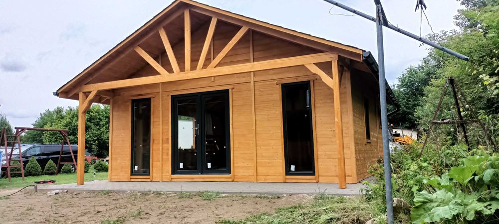 Domek Kordian drewniany na działkę, narzędziowy, domek letniskowy