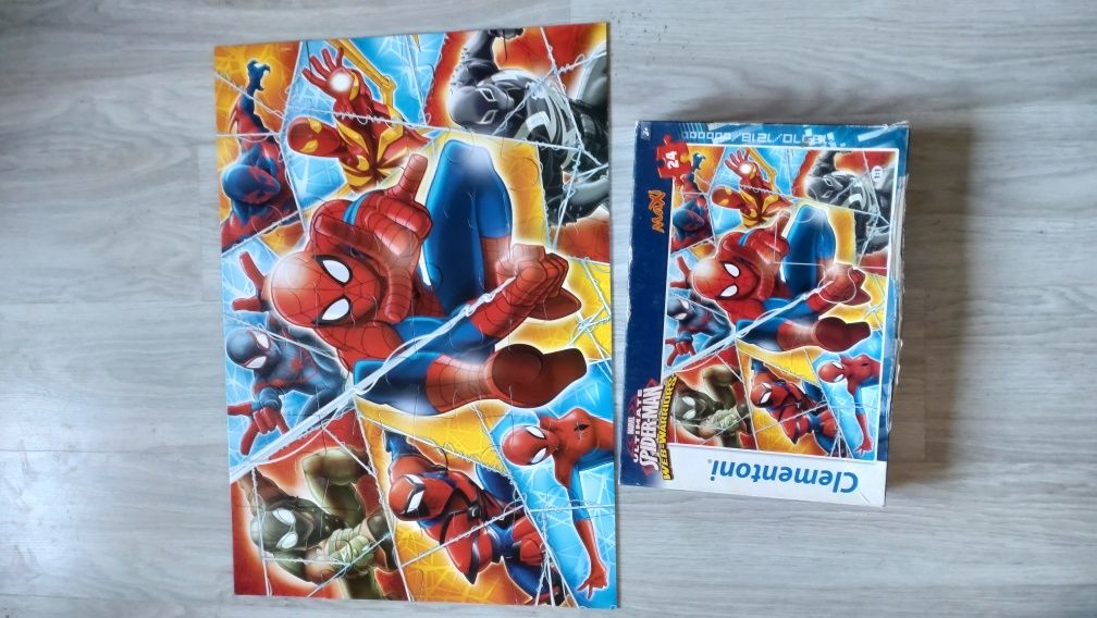 Puzzle Spiderman 24 elementy