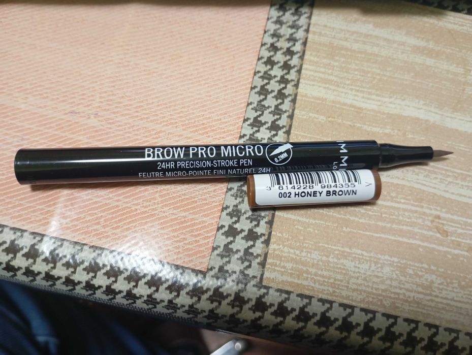 Rimmel Brow Pro Micro pisak do brwi 002 Honey Brown 1ml