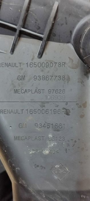 Renault Trafic III Vivaro B NV300 Talent obudowa filtra powietrza dolt