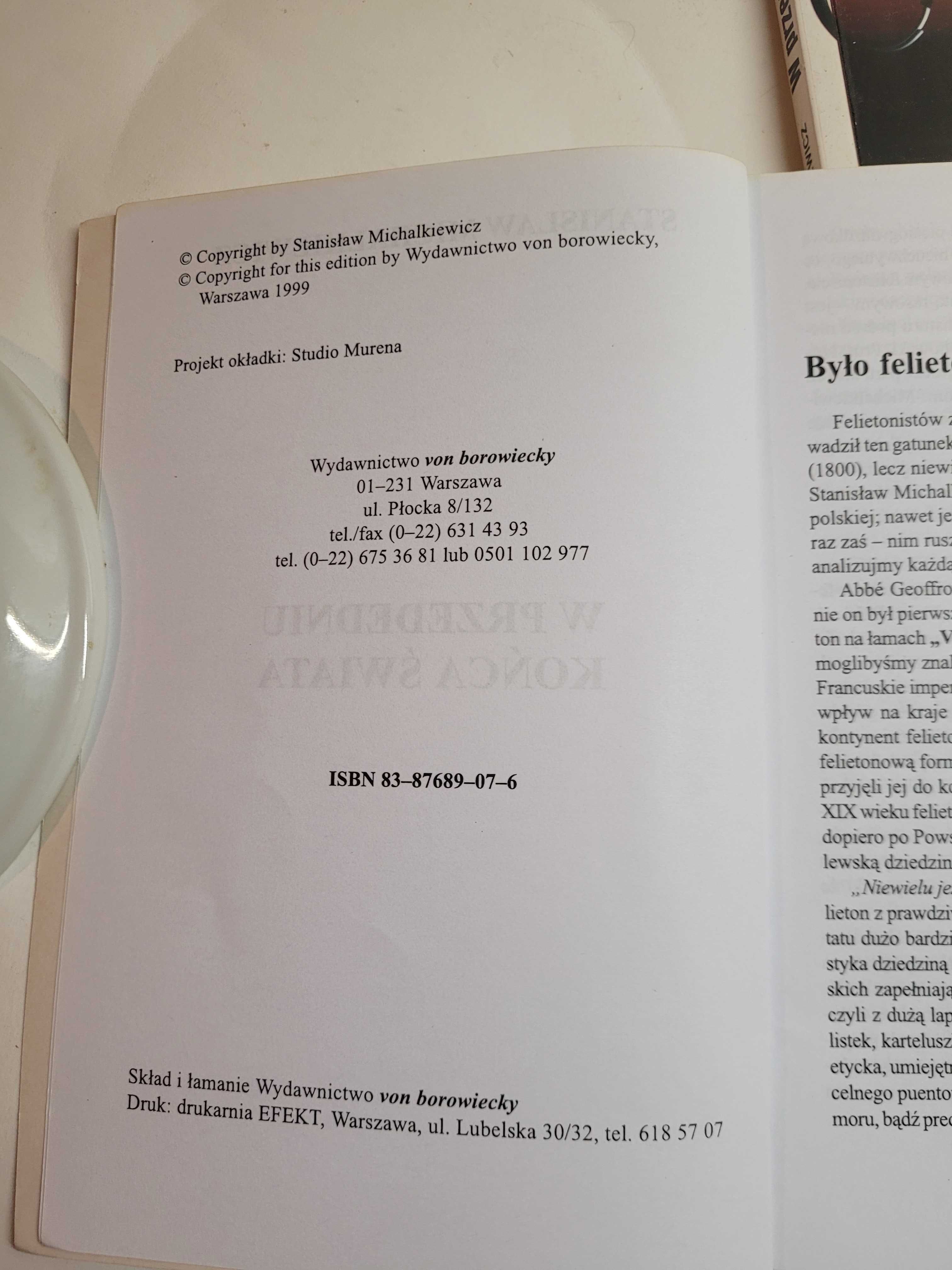 W przededniu końca świata Stanisław Michalkiewicz