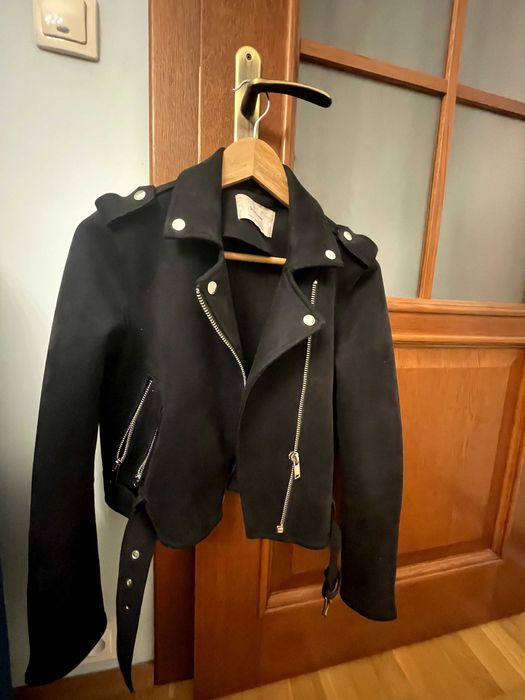 kurtka damska młodzieżowa typu ramoneska