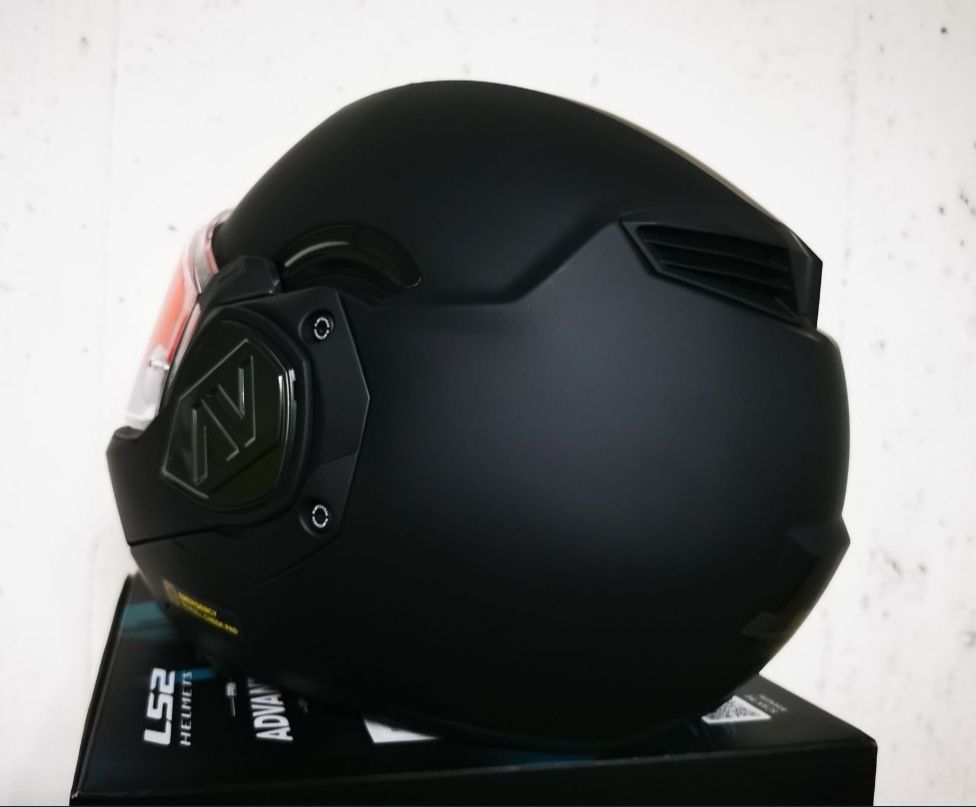 Capacete Modular LS2 FF906 Advant Preto Matte ( NOVOS )