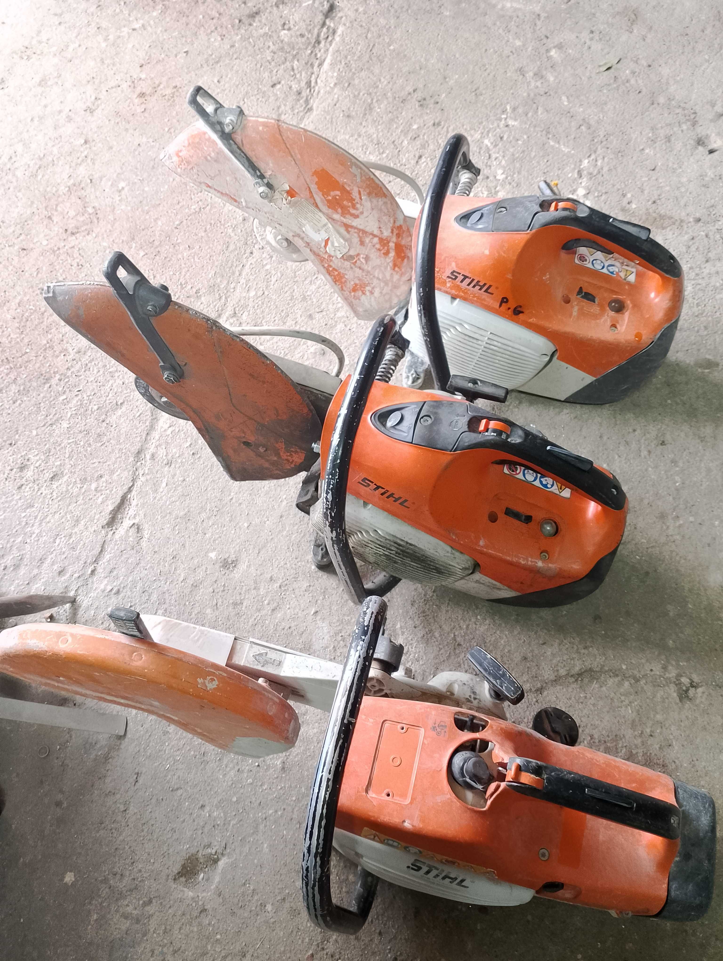 stihl piła pilarka do betonu, asfaltu