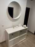 Movel com espelho hall entrada