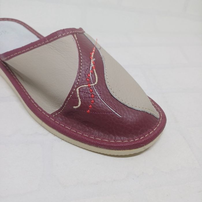 Pantofle kapcie góralskie skóra roz 41