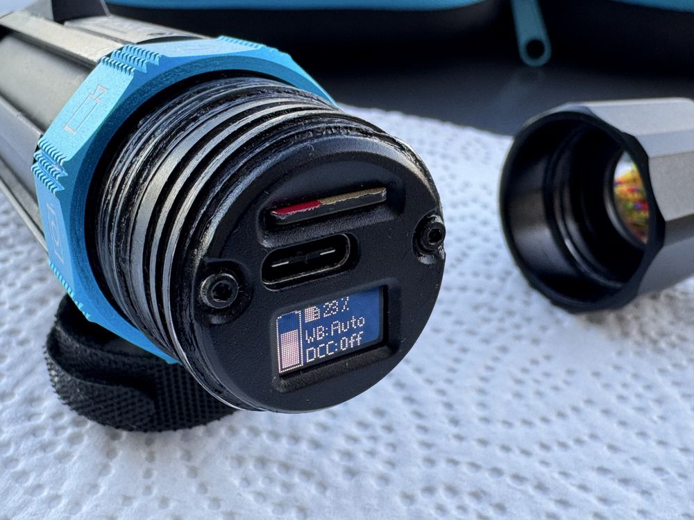 Camera de mergulho Paralenz