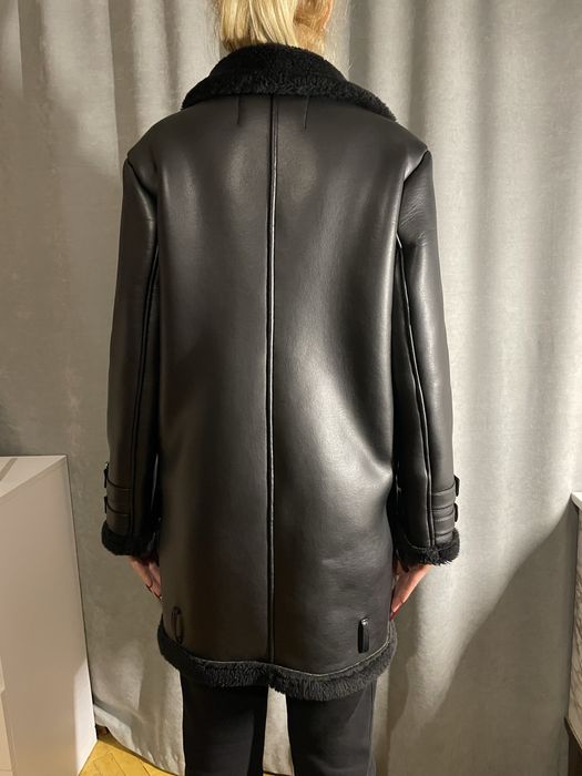 Дублянка Авіатор оверсайз еко-шкіра