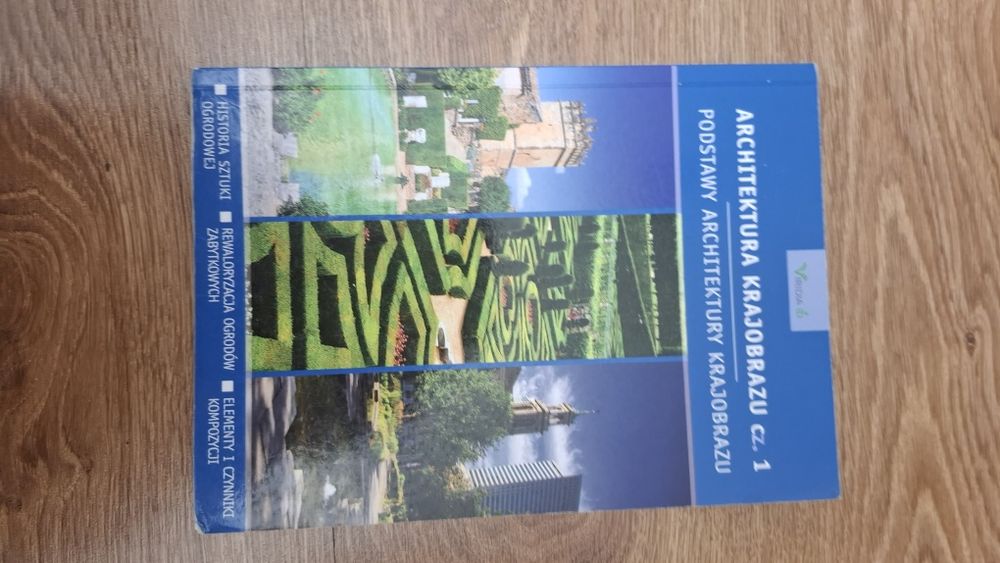 Architektura krajobrazu cz 1 (tylko odbiór osobisty)