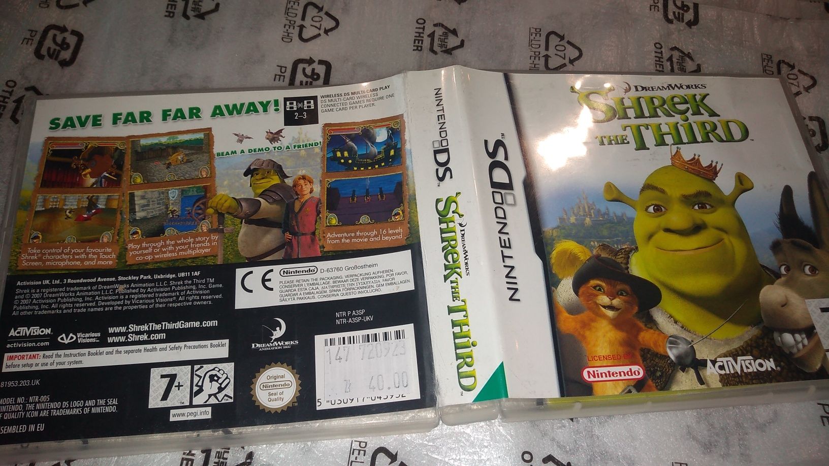 Shrek The Third Nintendo DS możliwość zamiany SKLEP Ursus