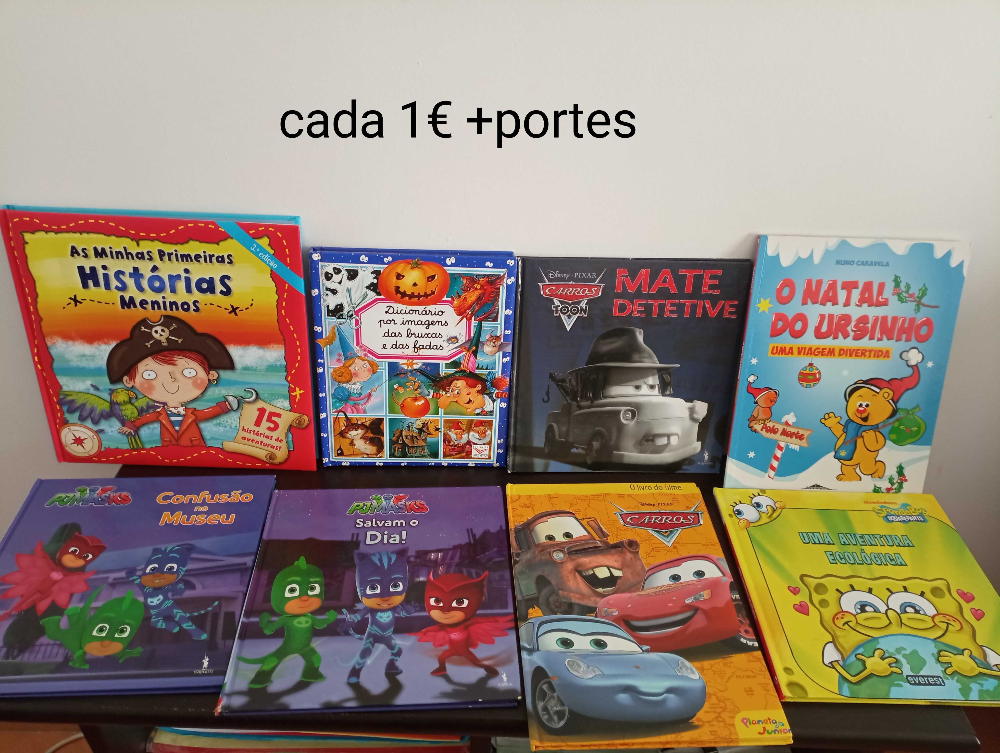 Livros infantis vários usados