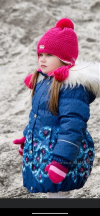 LENNE Estelle зимове пальто Ленне для дівчинки р 122, 128, 134 , 140