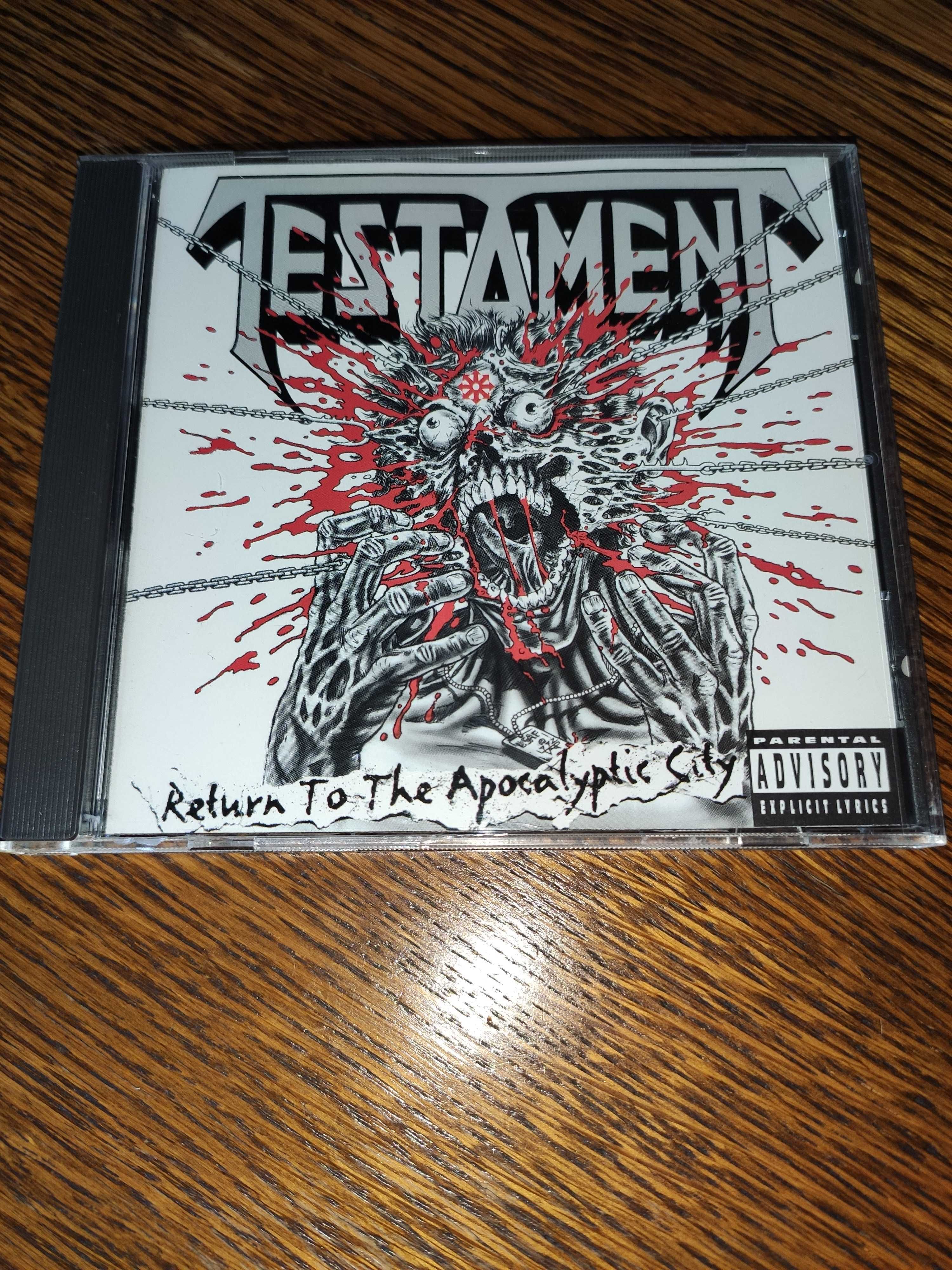 Testament - Return To The Apocalyptic City, CD EP, USA, Atlantic