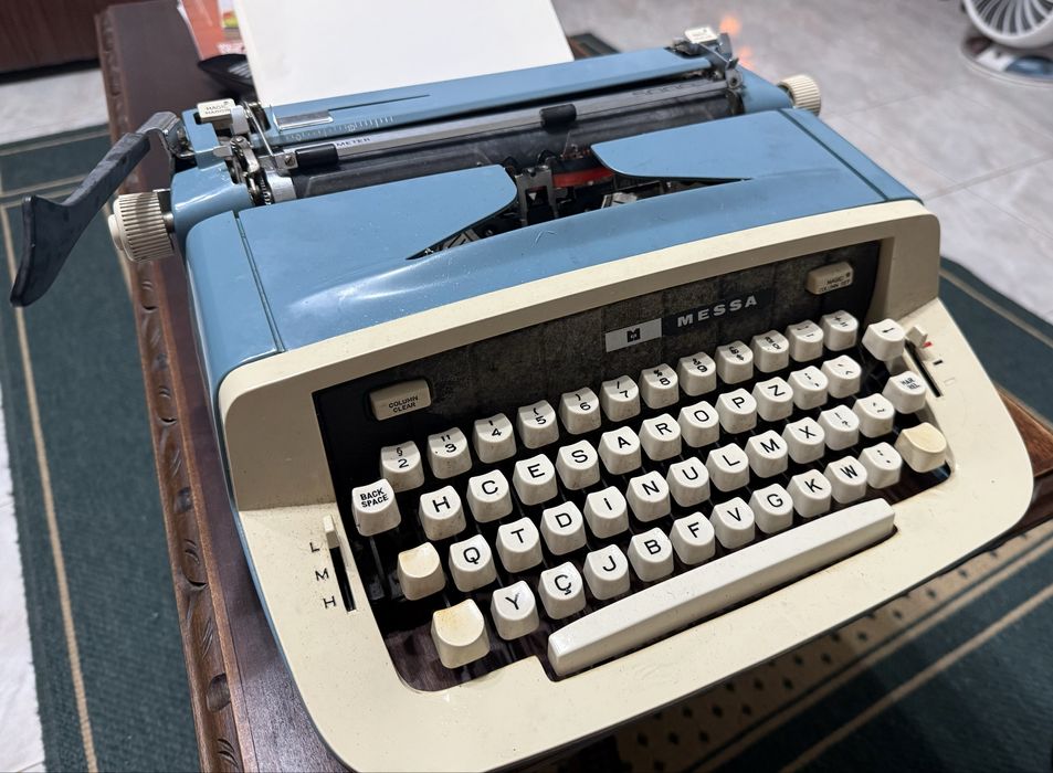 Máquina de escrever vintage