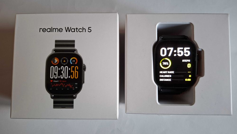 Realme  Watch  5 como  novo com  caixa e fatura.
