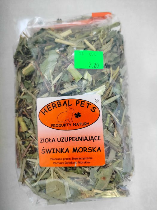 Siano i zioła dla świnki morskiej