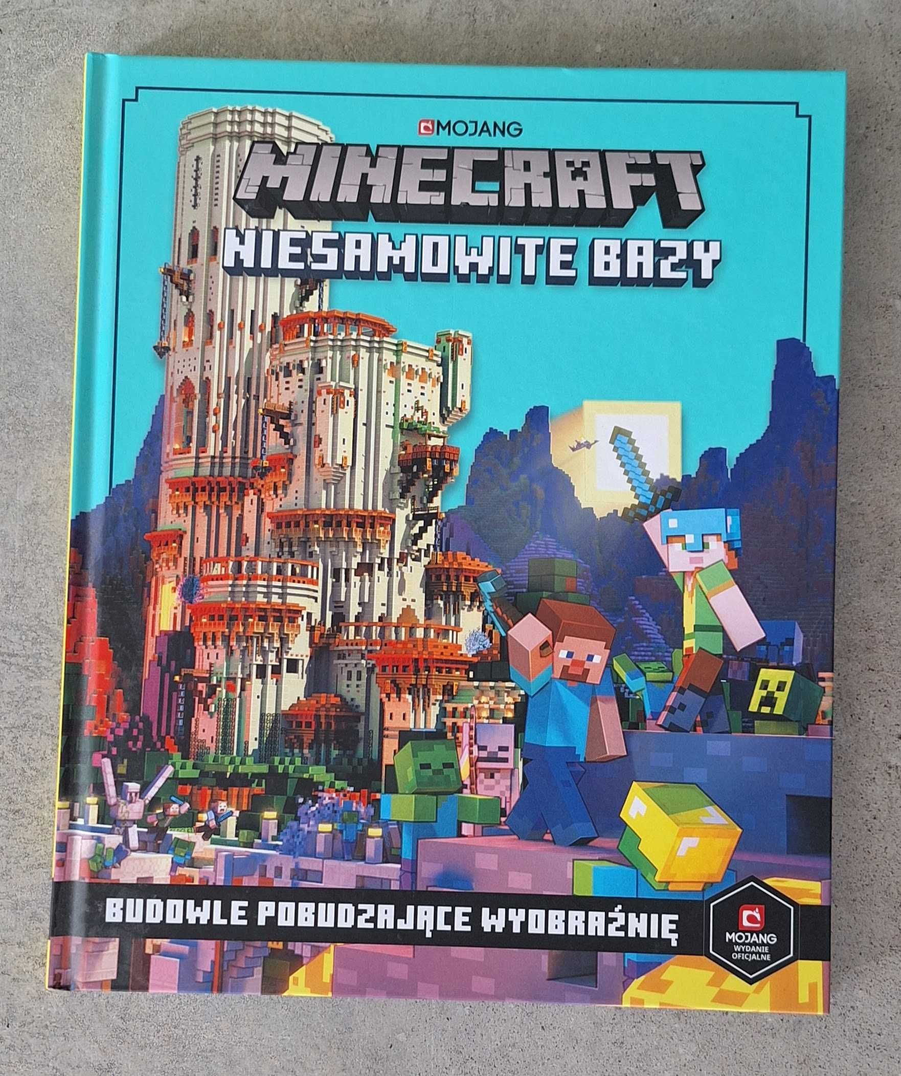 Minecraft niesamowite bazy książka