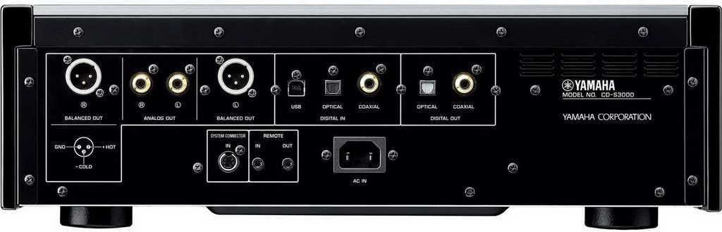 Yamaha CD-S3000 Black SACD проигрыватель Цап ESS ES9018 в наличии