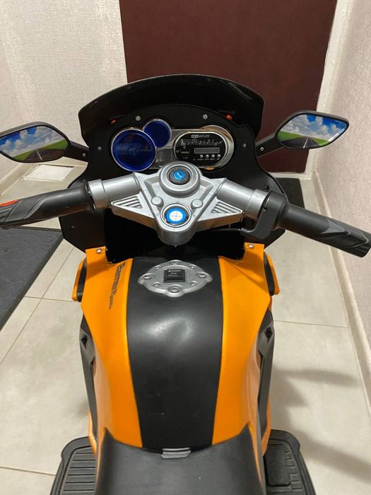 Дитячий електро мотоцикл на акумуляторі