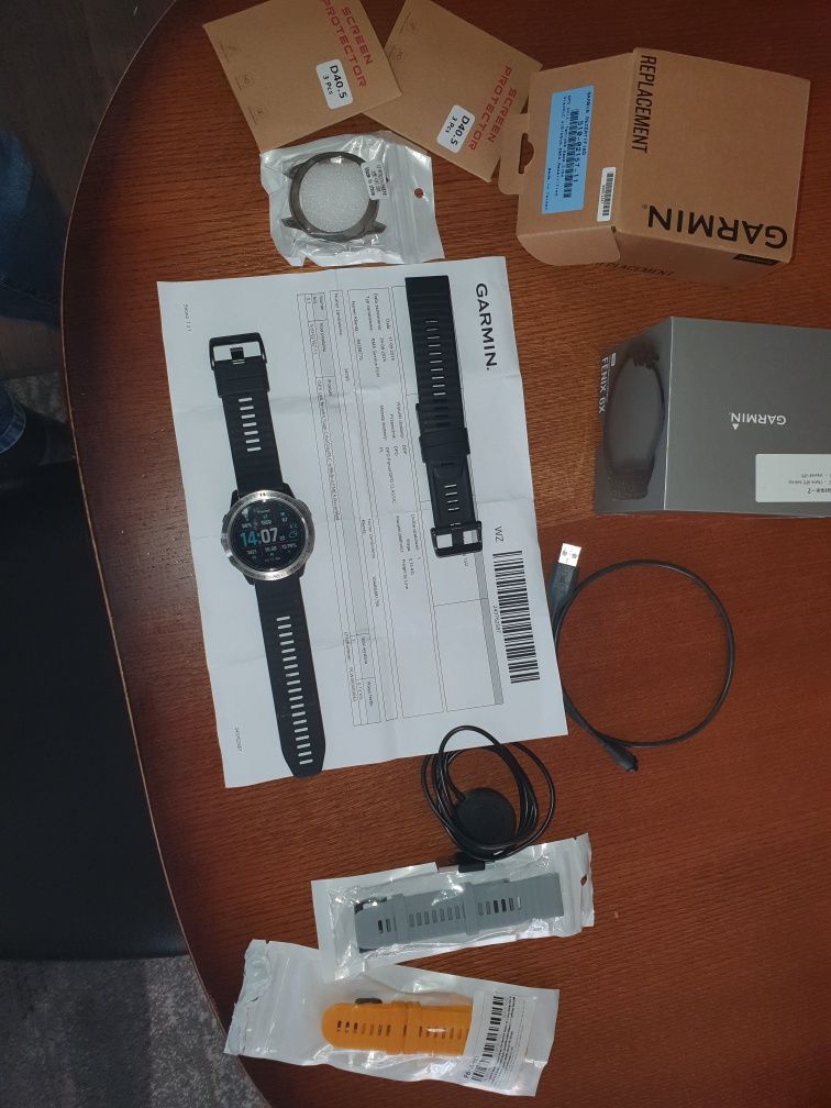 Garmin Fenix 6X Sapphire , CrbnGray