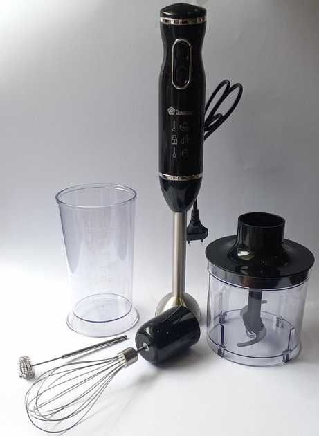 Блендер, измельчитель, миксер Domotec погружной 5в1 R.314B, 800Вт