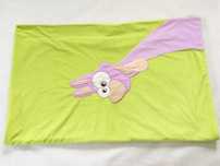 Baby Matex narzuta na łóżko dziecięce zielona 200 cm x 125 cm 2 sztuki