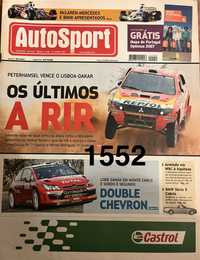 Vendo jornal AutoSport - ano 2007