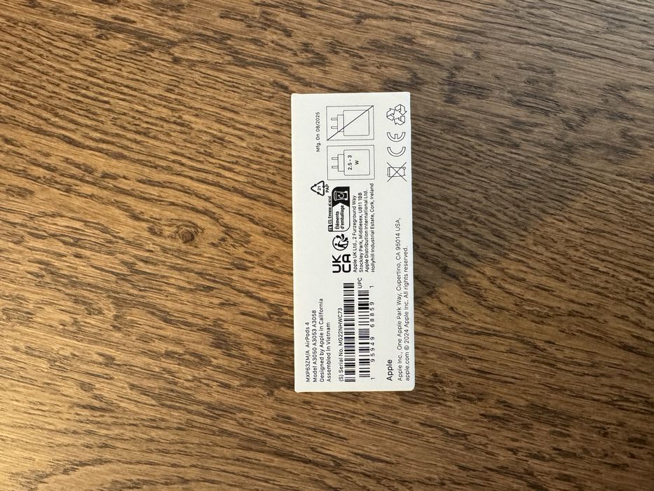 Apple Airpods 4 novos