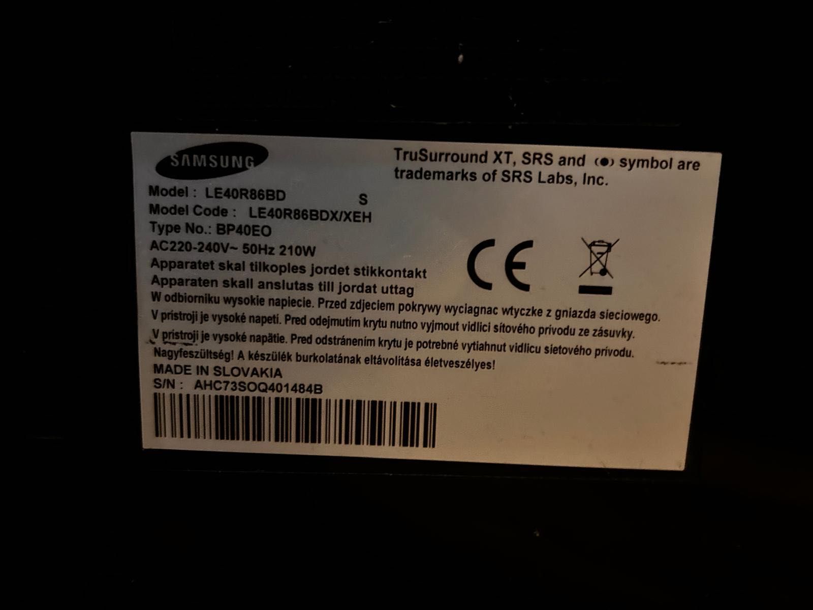 Telewizor Samsung LCD