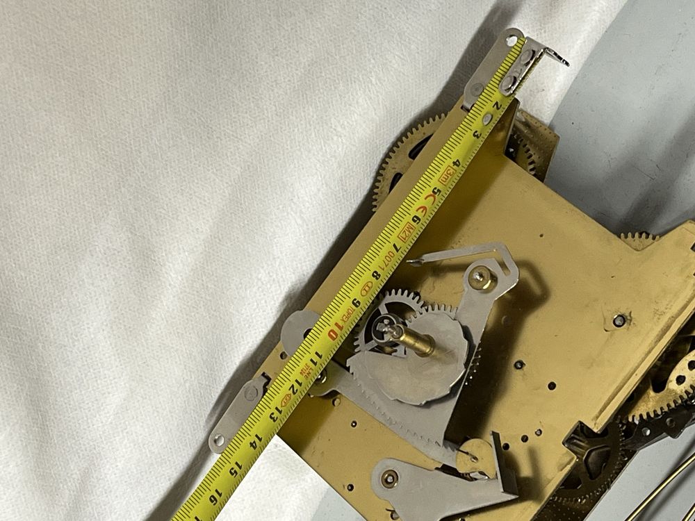 Mechanizm zegarowy AMS W153/0M – Made in Germany – gong 3-prętowy