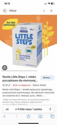 mleko little steps 1