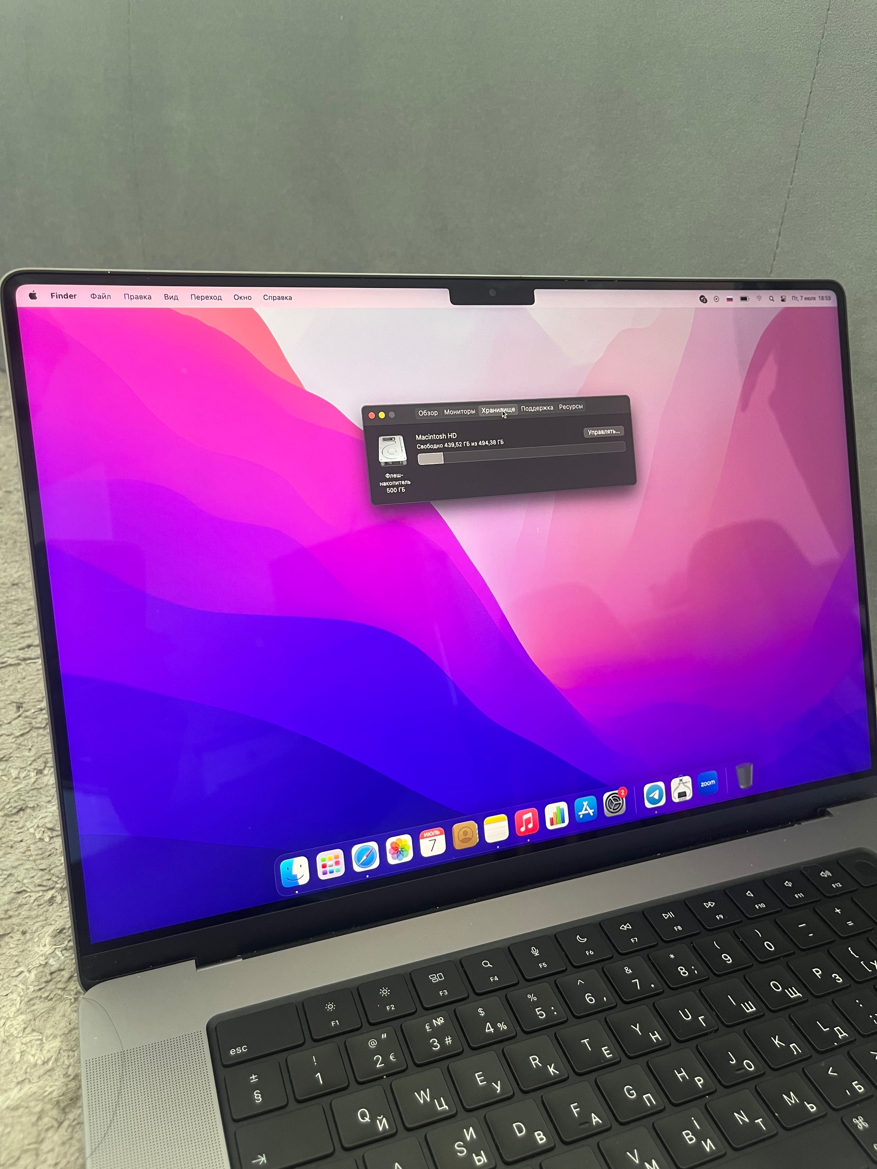 MacBook pro 16 ml 16gap 500gb