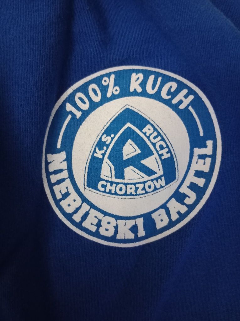 Spodnie dresowe Ruch Chorzów Niebieski Bajtel