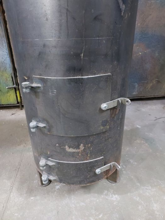 Піч пічка Буржуйка  металева з трубою