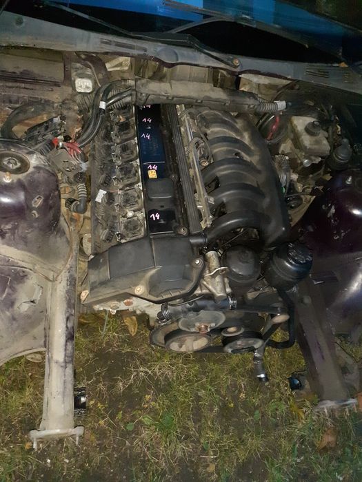 Wahacze tył na tarczy bmw e36 dyfer 4.44 3.45 m52b20 sporty maska drzw