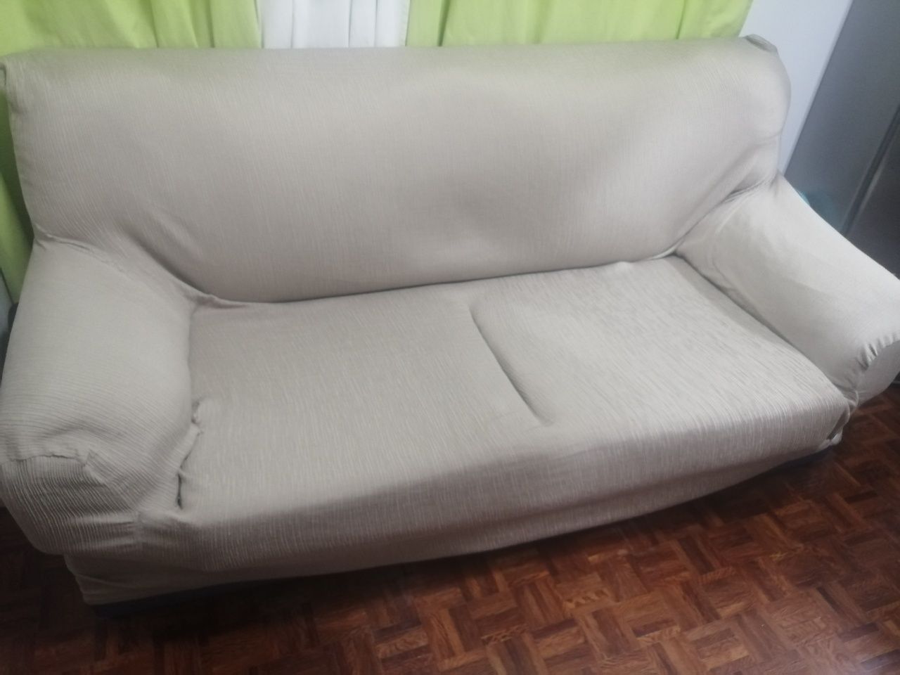 Sofa azul  3 lugares