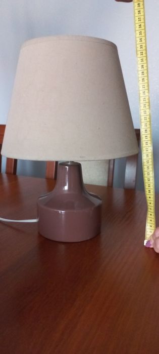 Lampka nocna beżowa