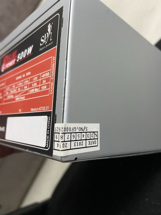 Блок живлення Real Power 300x (500 w)