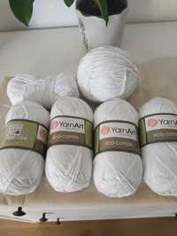 Włóczka yarn art Eco cotton 630 gr