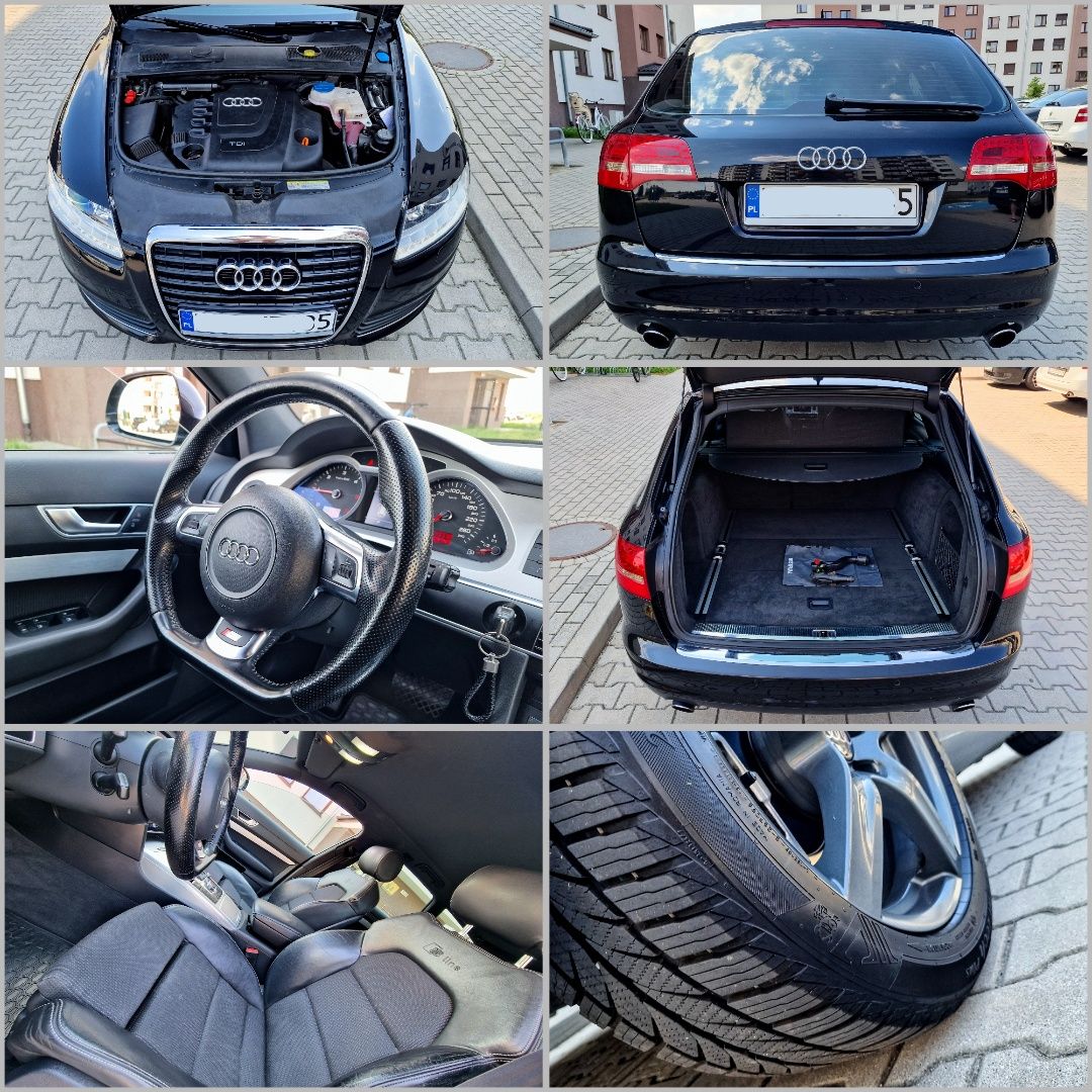 Audi A6 C6 LiFT 2.0TDI 170KM Automat, S-Line, Jedyna tak Doinwestowana