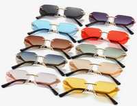 Luksusowe okulary przeciwsłoneczne bezramkowe uniseks MAXIGROUP