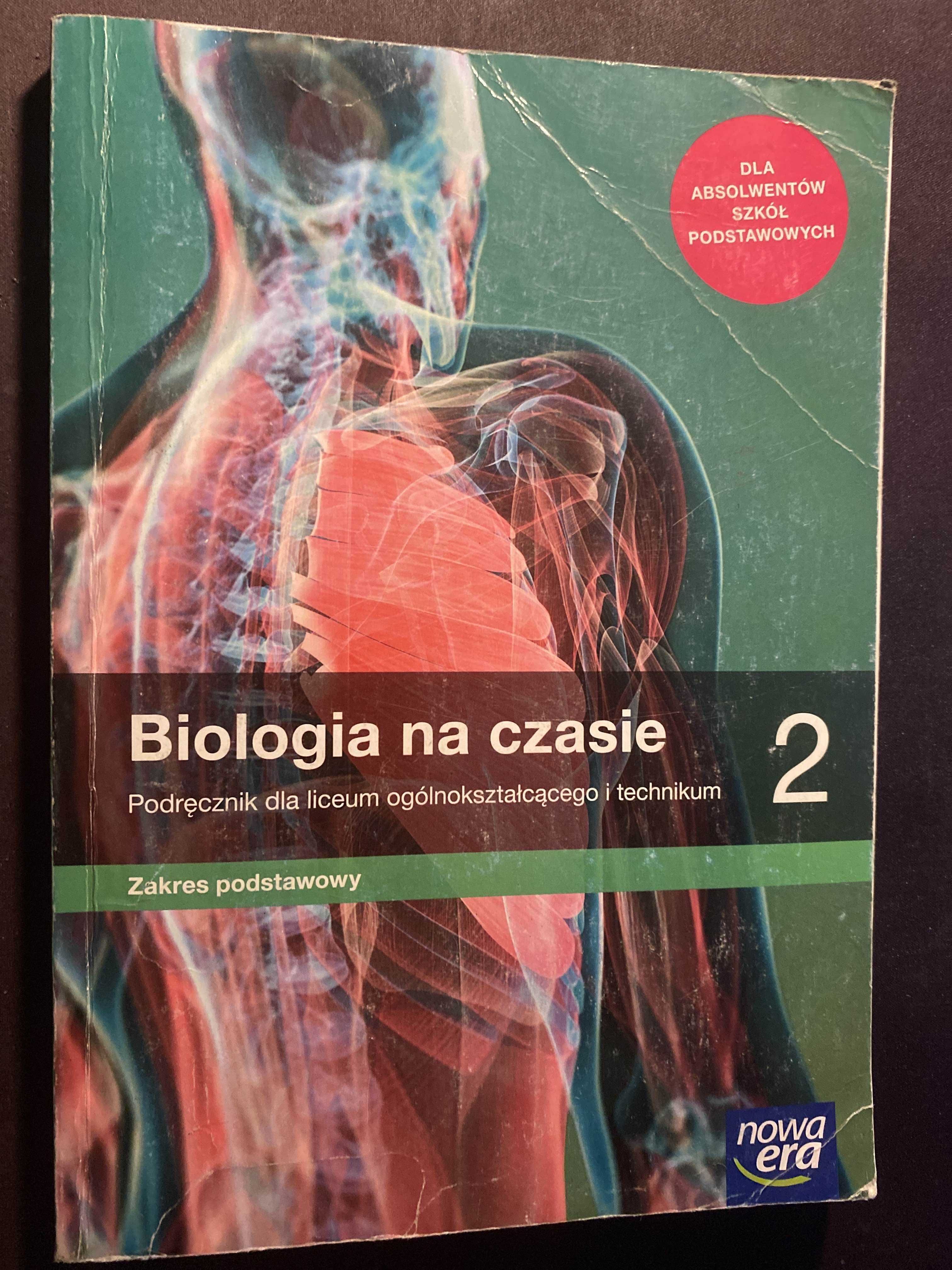 Biologia na czasie 2 podstawa liceum technikum Nowa Era