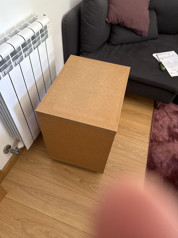 Estante Ikeia com Rodas 60x60 Rodizios