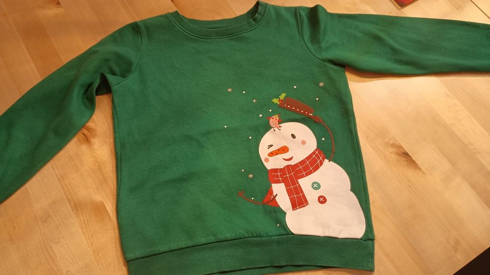 Bluza świąteczna Pocopiano 128cm