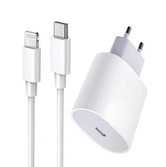 Зарядний пристрій Apple 20W Iphone 6 7 8 Xrs 11 12 13 14 Lightning епл