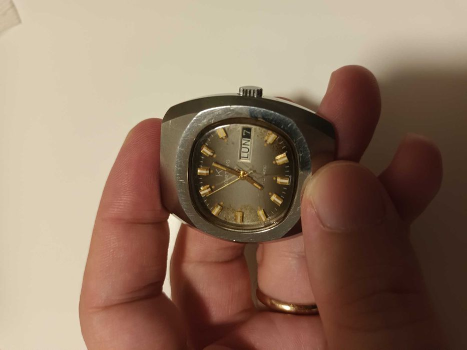 Relógio Korting Automatic 25 Jóias Vintage