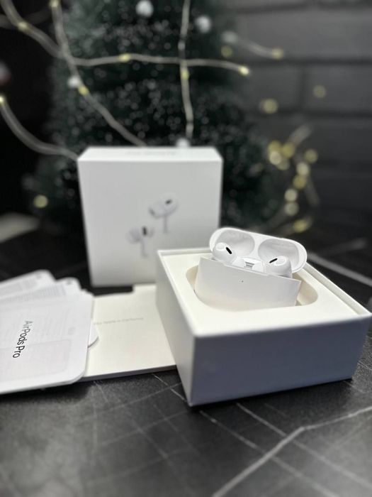 Навушники airPods Pro 2 lux якості + чохол в подарунок