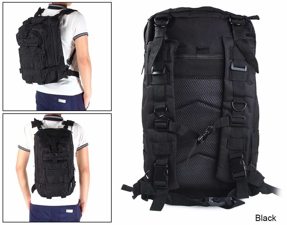 Mochila Militar 30l - Tactical Backpack - Verde Camuflado -ARTIGO NOVO